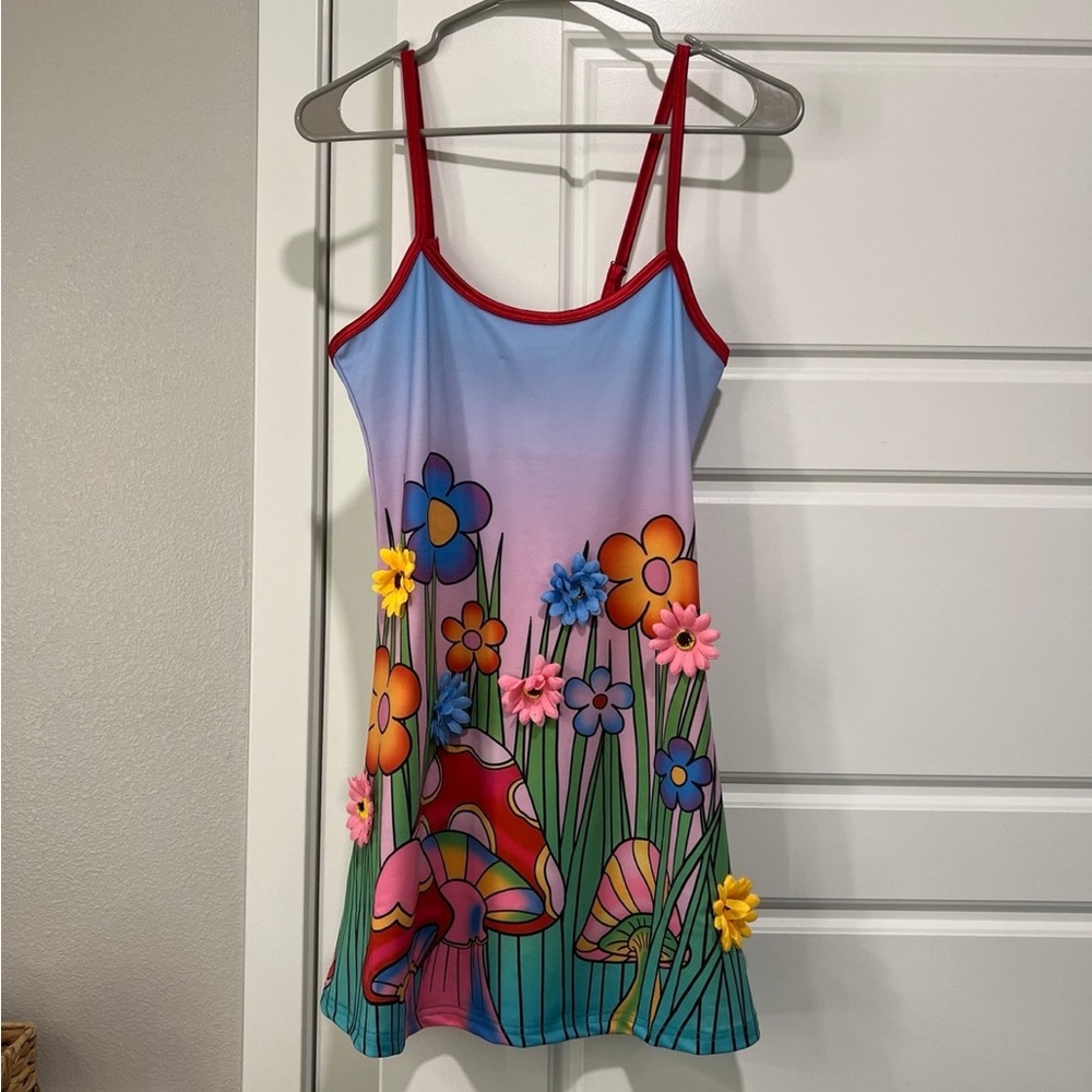 Mushroom garden dress